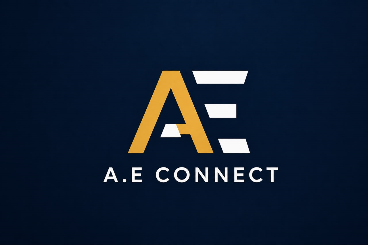 A.E CONNECT SPACE logo